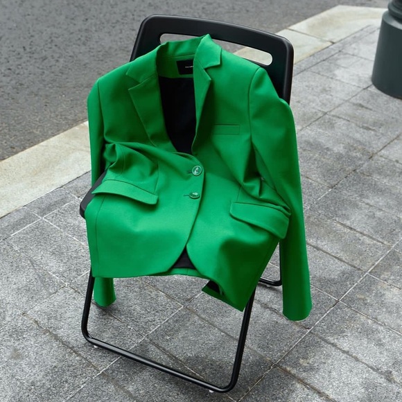 Frankie shop suite NWT oversized jacket and straight leg pants - Picture 10 of 16